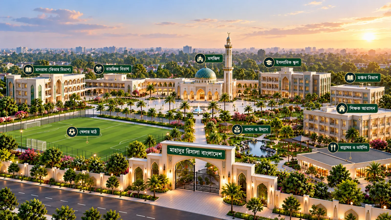Proposed Risala Complex (planned design)